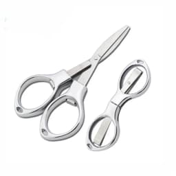 Foldable Stainless Steel Vintage Scissors Sewing Fabric Cutter Embroidery Cute Scissors Tailor Scissor Thread Sewing Tools NEW
