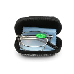 Retro Design Reading Glasses Men Women Folding Spectacles Spectacles Frame Silver Metal Glasses +1.0 +1.5 +2.0 +2.5 +3.0 +3.5 +4