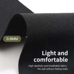 1Pc Patellar Tendon Band, Vilico Ultra Thin 0.9mm Anti-slip Adjustable Compression Knee Strap for Running Cycling Workout, Unise