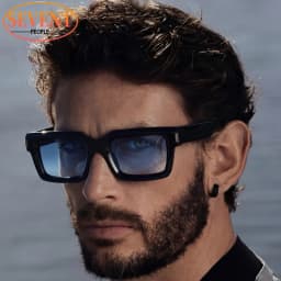 Steampunk Square Sunglasses Men 2026 Luxury Designer Trendy Photochromic Driving Punk Sun Glasses Male Outdoor Streetwear Shades