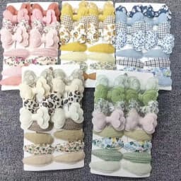 16pcs Girl Bow Hair Clips Cute Candy Color New Year New Style BB Clips Bowknot Kid Hairpins Barrettes Baby Hair Accessories Gift