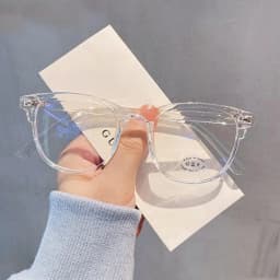 1/2Pcs Computer Glasses Frame Women Men Anti Blue Light Square Rectangle Eyewear Blocking Glasses Optical Spectacle Eyeglass