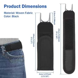 Adjustable Buckleless Belt for Men Hook Elastic Waist Buckle Free Waist Belt Tactical Casual No Buckle Invisible Belts Men Gifts