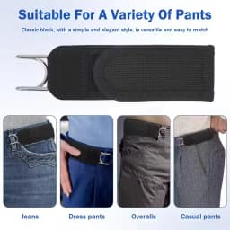 Adjustable Buckleless Belt for Men Hook Elastic Waist Buckle Free Waist Belt Tactical Casual No Buckle Invisible Belts Men Gifts