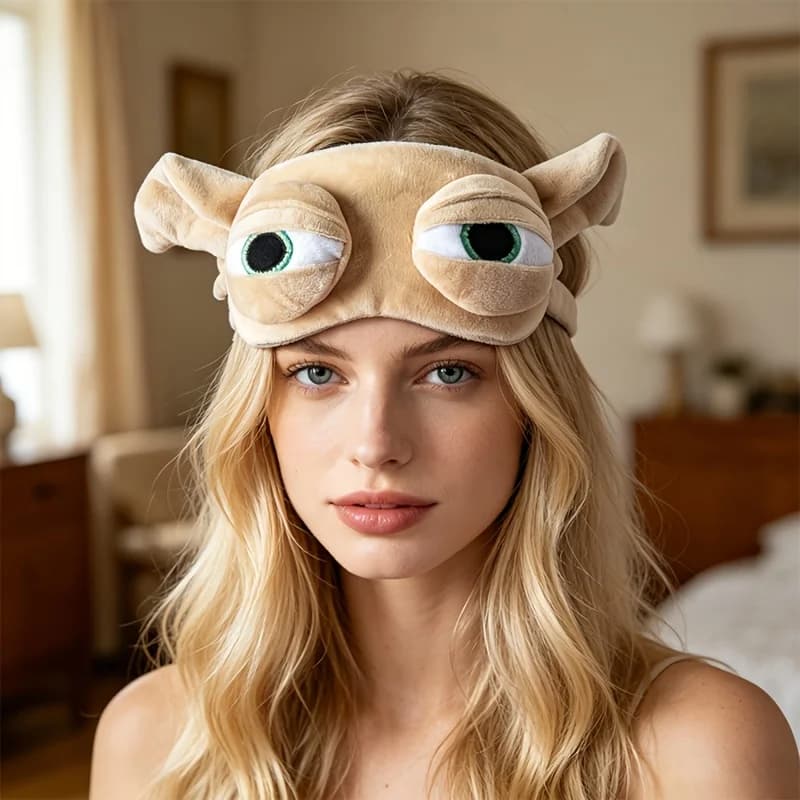 New 3D Cartoon Funny Summer Sleep Mask for Men and Women with Light Blocking Function