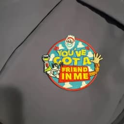 1PC You're Got A New Friend In Me Embroidered Patch Morale Badge DIY Gift Iron On Patches For Clothes Cap Bag Jacket Trucker Hat