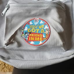 1PC You're Got A New Friend In Me Embroidered Patch Morale Badge DIY Gift Iron On Patches For Clothes Cap Bag Jacket Trucker Hat