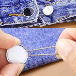 Telescopic Waist Extension Button Detachable Button Waist Extension Jeans Button Adjustment Button Seamless Belt Expander