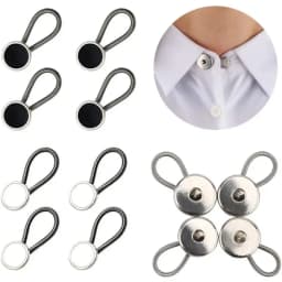 Telescopic Waist Extension Button Detachable Button Waist Extension Jeans Button Adjustment Button Seamless Belt Expander