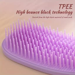 1pcs Detangling Comb Anti-static Soft Scalp Massage Hairbrush Not Knotted Anti-frizz Detachable Comb Hair Styling Tool Salon