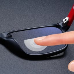 Liquid Silicone Bifocal Reading Glasses Lens 2 Pcs Stick-on Presbyopic Lenses Magnification Reusable Bifocal Ultralight Lenses