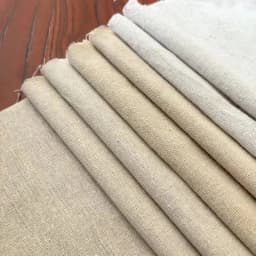50x150cm Raw Cloth Hemp Cotton Linen Fabric Burlap Texture for Sewing Patchwork Painting Quilting Table Runner Party Decoration