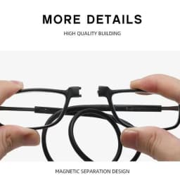 Portable Folding Reading Glasses High Definition Resin Fashion Presbyopic Eyeglasses +1.0~3.5x