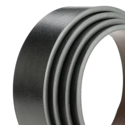 New Men's PU Leather Belts Double Sided Belts Men Fashion No Buckle Belts High Quality Black Brown Sided Strap Waistband 3.3cm