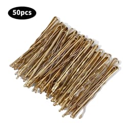 100/50pcs Black Straight Line Hair Clip U-shaped Needle Lady Hairpins Curly Wavy Grips Women Bobby Pins Styling Hair Accessories