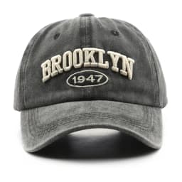 Retro brooklyn Letter Embroidery Baseball Caps Spring Summer Men Women Cotton Adjustable Casual Hat Hip Hop Streetwear Sun Hats