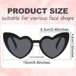 Bachelorette Party Heart Shaped Sunglasses Wedding Bridal Shower Decor Hen Supplies Bride To Be Bridesmaid Gift Glasses