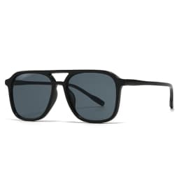 SO&EI Retro Double Bridges Men Square Sunglasses Fashion Blue Green Shades UV400 Women Trending Gradient Sun Glasses