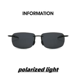 New Ultra-light Frameless Colorful Polarized Sunglasses for Men and Women TR90 Material Suitable for Leisure and Vacation UV400