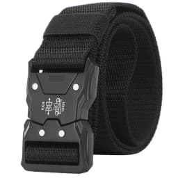 1pcs New Versatile Men's Tactical Belts - Durable, Adjustable Design - for Outdoor Hunting & Sports Enthusiasts Men Belt