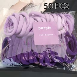 Women'S Soft Pink Hair Ties - Non-Slip Grip Hair Bands Pastel Pink Hair for Everyday Gym PartiesHair for Workout Essentials