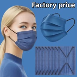 200Pcs 4-Layer Protective Disposable Masks - Breathable and Comfortable, Adjustable Ear Loops and Snugly Fitting Nose Pads, Perfect for Outdoor Activities, Home, Commuting, Office, School, Unisex and High Aesthetic App