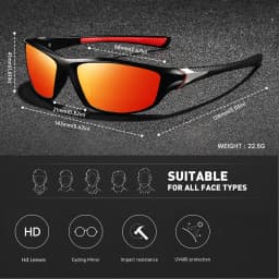 Fashion Vintage Men Women Running Mountaineering Driving Fishing Leisure Sunglasses MTB Eyewear Outdoor Sport Protective Glasses