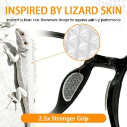 10/20 PCS Glasses Anti Slip Silicone Nose Pads, Sunglasses Nose BridgePatch Lizard like Texture Design Anti Slip Accessories