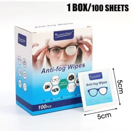 10-100Pcs Glasses Cleaning Wet Paper Disposable Anti Fog Misting Dust Remover Lens Wipes Sunglasses Phone Screen Cleaner