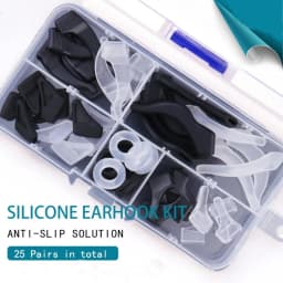 25 Pairs Eyeglasses Retainers Premium Silicone Anti-Slip Eyeglass Holder Comfort Ear Grip Hooks Protectors For Spectacle Eyewear