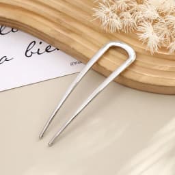 New Simple U Shaped Hair Forks Hairpin Metal Hair Sticks Geometric Hair Clips Fashion Hair Accessories Women Jewelry Headwear