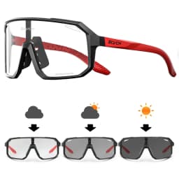 SCVCN New Photochromic Cycling Glasses Motorcycle Bike Riding Outdoor Sport Cycling Sunglasses Men Women Hiking UV400 Goggles