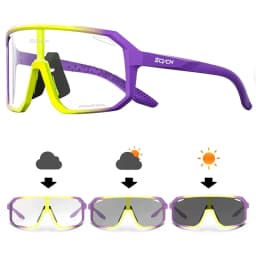 SCVCN New Photochromic Cycling Glasses Motorcycle Bike Riding Outdoor Sport Cycling Sunglasses Men Women Hiking UV400 Goggles