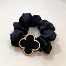 2025 Clearance Warm Color Cute and Sweet French Large Intestine Circle Ponytail Hair Ring Hair Ties Hair Accessories Head Bands