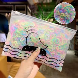 1000pcs/Pack Children Colorful Small Disposable Rubber Bands Gum For Ponytail Holder Elastic Hair Bands Fashion Hair Accessories