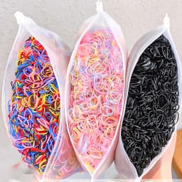 1000pcs/Pack Children Colorful Small Disposable Rubber Bands Gum For Ponytail Holder Elastic Hair Bands Fashion Hair Accessories