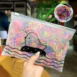 1000pcs/Pack Children Colorful Small Disposable Rubber Bands Gum For Ponytail Holder Elastic Hair Bands Fashion Hair Accessories
