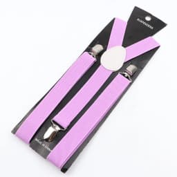 Hot Sale Solid Color Elastic Leather Suspender For Men Women Black Red Sage Green Adjustable Pants Shirt Girl Skirt Accessories