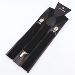 Hot Sale Solid Color Elastic Leather Suspender For Men Women Black Red Sage Green Adjustable Pants Shirt Girl Skirt Accessories