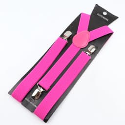 Hot Sale Solid Color Elastic Leather Suspender For Men Women Black Red Sage Green Adjustable Pants Shirt Girl Skirt Accessories