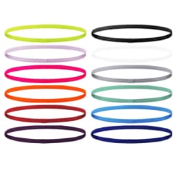 4PCS Unisex Sports Thin Headband Non-Slip Elastic Women Men Yoga Hair Bands Sweatband Football Running Biking Sports Hairband