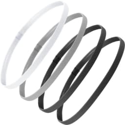 4PCS Unisex Sports Thin Headband Non-Slip Elastic Women Men Yoga Hair Bands Sweatband Football Running Biking Sports Hairband