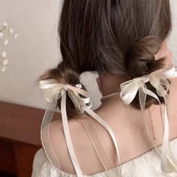 Fashion Bow Ribbon Hair Clips For Women Girls Lace Hairpins Barrettes Set Korean Bow Clips Party Hair Accessories Headwear Gifts