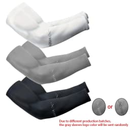 3Pairs Summer Sun Protection Ice Sleeve Men Women Fashion Breathable Elastic Ice Silk Arm Gloves for Outdoor Cycling, Driving