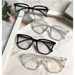 Large Square Frame Anti-Blue Light Glasses Fashion Retro Men Women Computer Goggles Reading Eyeglasses Optical Spectacle Eyewear