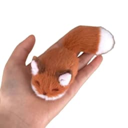 Kawaii Fluffy Plush Fox Hair Barrettes Cute 3D Fox Tail Bangs Clips Women Cartoon Animal Side Hair Accessories