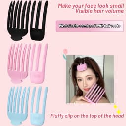 Fluffy Hairpin Curling Bangs Clips Hair Roots Volumizing Hair Clips Women Curling Fixed Shape Clips Fashion Volume Hair Roller