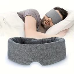 100% Cotton Sleep Mask Soft Breathable Sleeping Eye Cover Adjustable Eyeshade Blinder Blindfold Eye Patch Best Night Companion