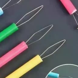 Leader Beader Threading Needle Sewing Tools Cylindrical Colorful Needle Threader Sewing Threader DIY Accessories