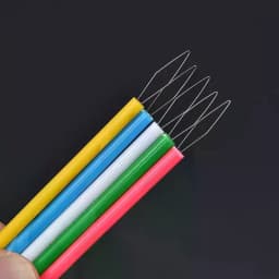 Leader Beader Threading Needle Sewing Tools Cylindrical Colorful Needle Threader Sewing Threader DIY Accessories